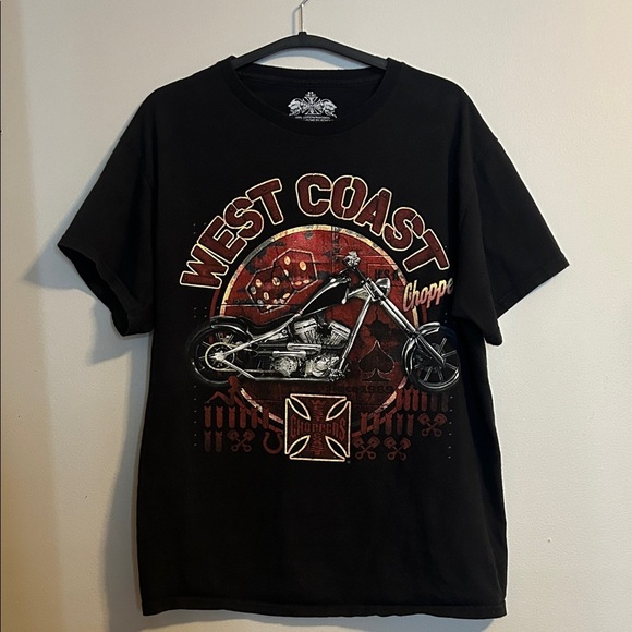 West Coast Choppers Black Graphic Tee - Picture 1 of 7